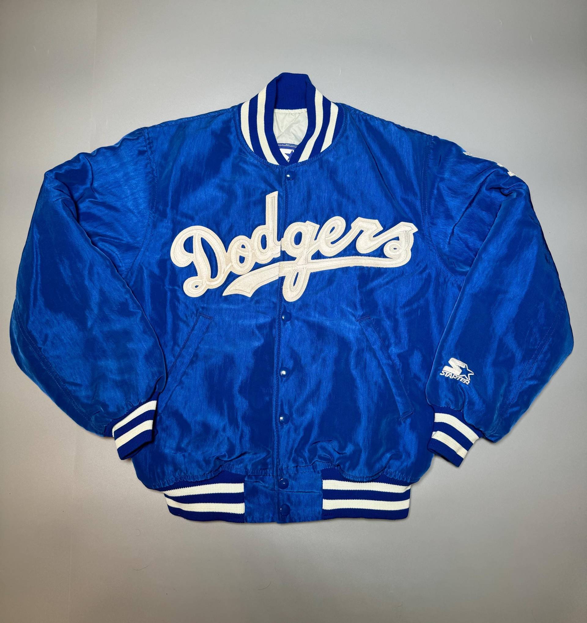 starter Jacke Los Angeles Dodgers Hideo Nomo #16 Japan Baseball Mlb Satin Varsity Bomber Shohei Ohtani Vintage 90S Made in Usa Größe S von VintageJamCZ