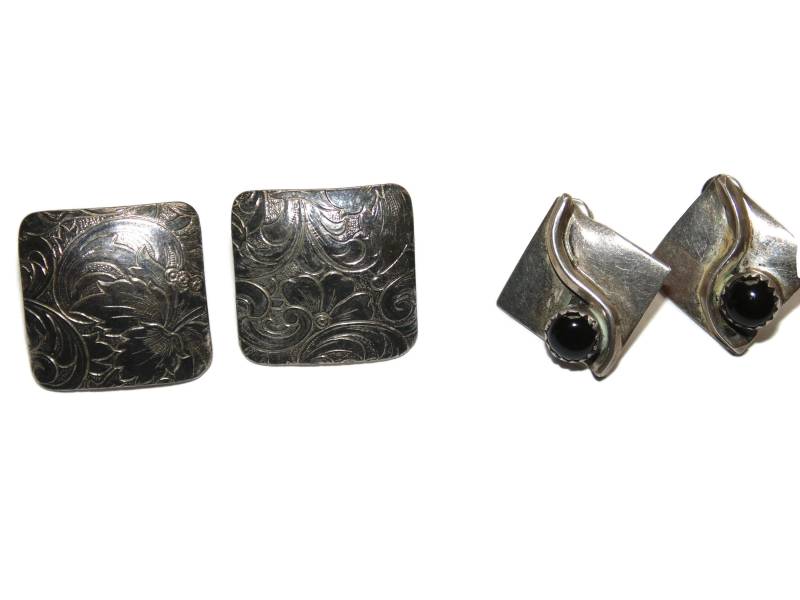 Se586 Vintage Estate Sterlingsilber Träne Baumeln Bewegliche Ohrhänger 925 Schmuck Geschenk Für Sie von VintageJewelryEden