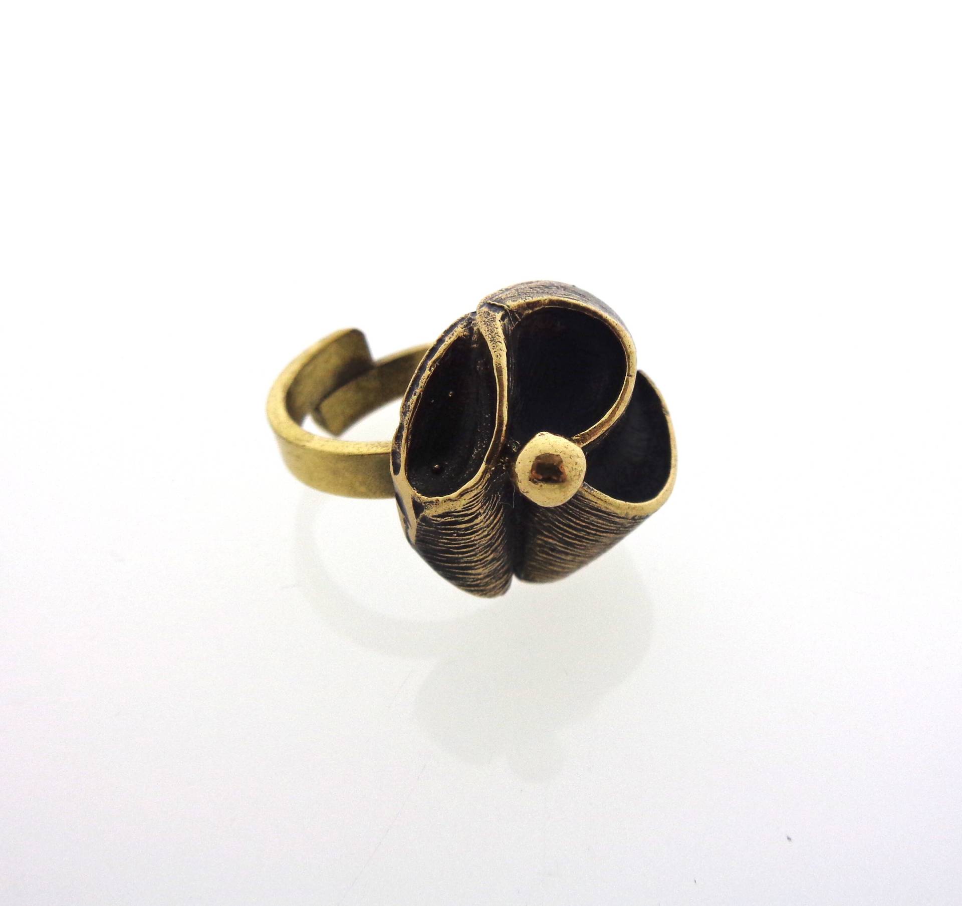 Vintage Bronze Ring - Alpo Tammi Für Tammen Koru von VintageJewelryNL