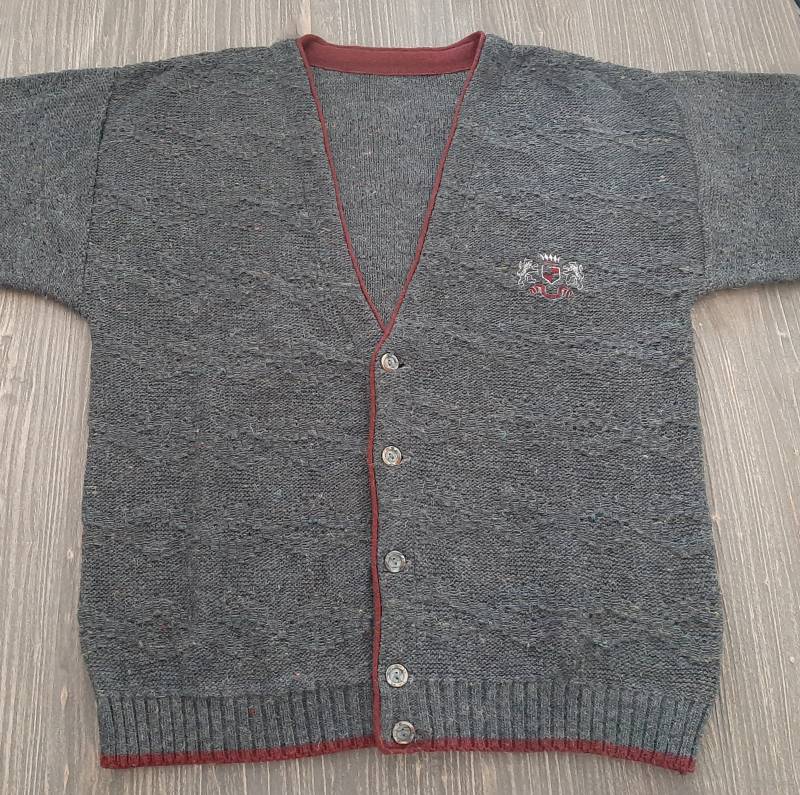 Vintage Cardiganstrickjacke Grösse 48/50...90S Knitwear Clothingsustainable Clothing von VintageKleidungStore