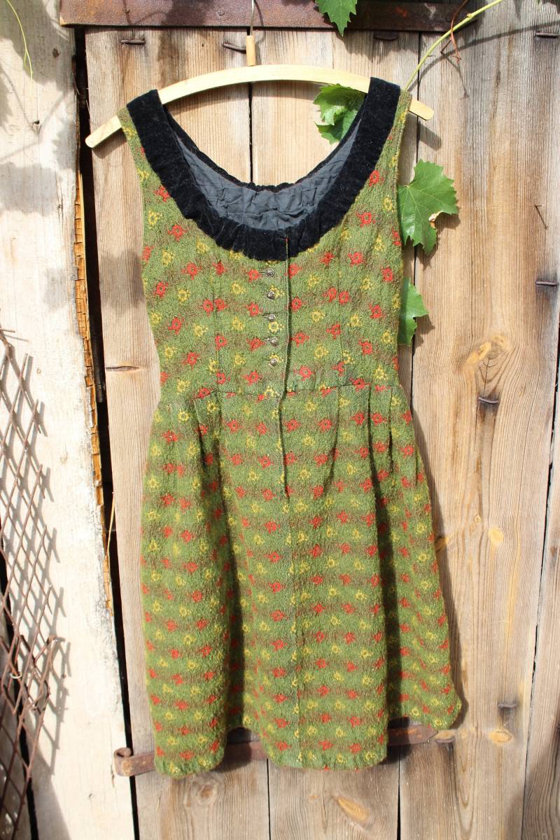 Altes Trachtenkleid Dirndl von VintageKreativecke