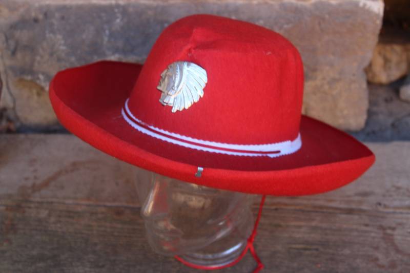 Vintage Cowboyhut Faschingshut Karnevalshut 80Er 90Er Jahre von VintageKreativecke