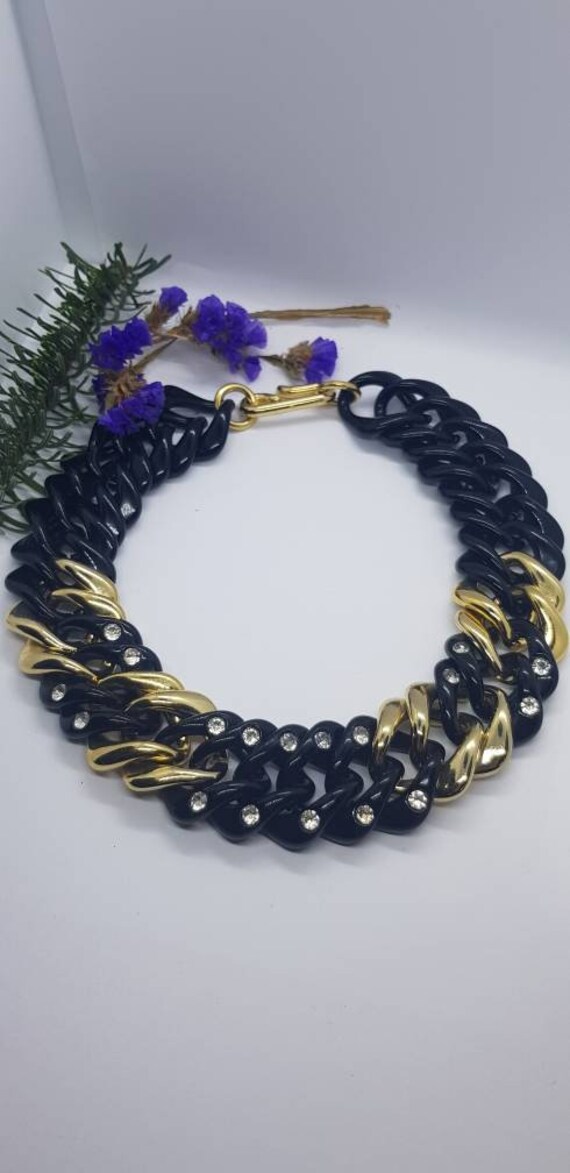 Collier Vintage Alte Modeschmuck Kette von VintageLaRetro