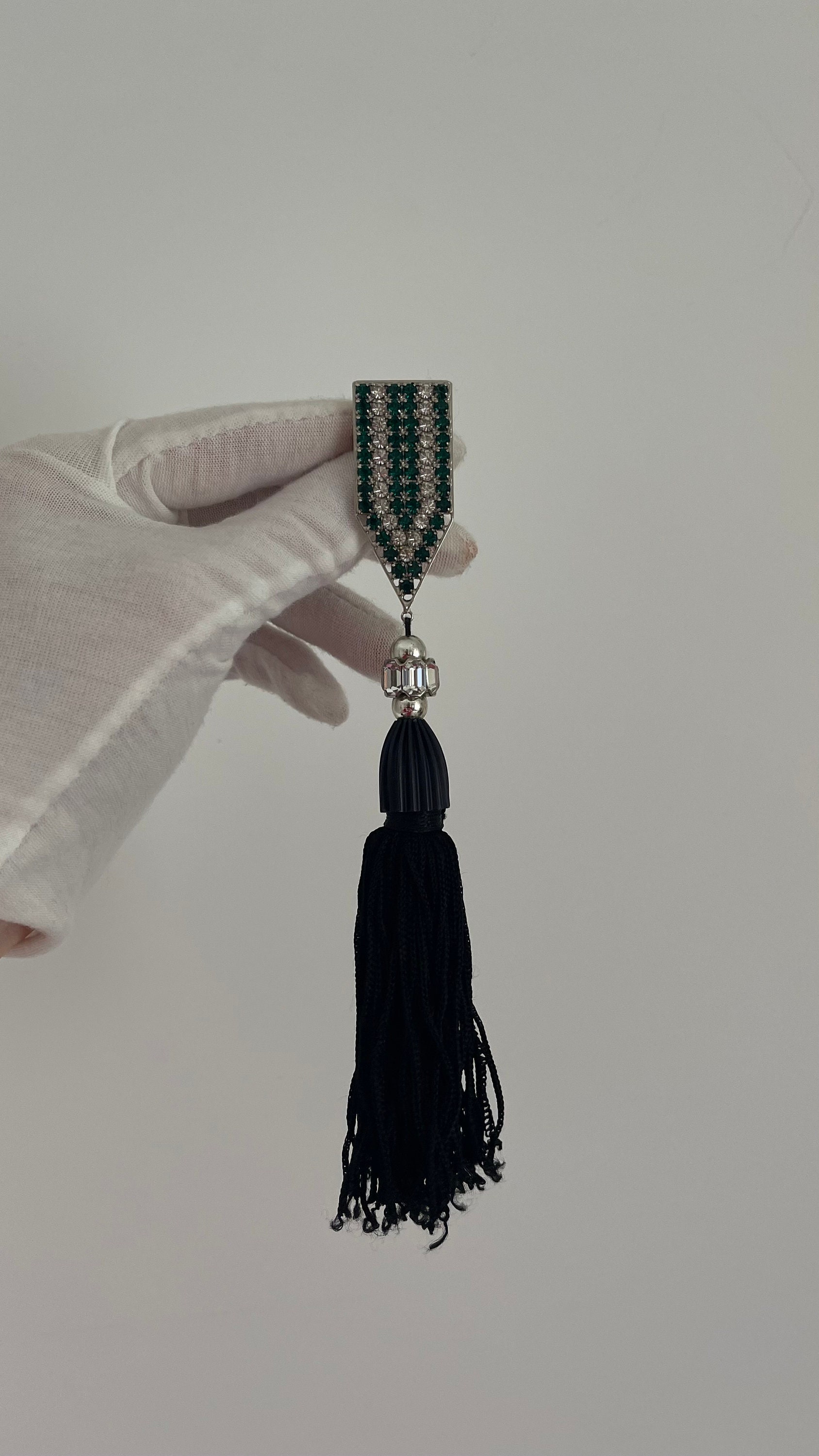 Modeschmuck Brosche Couture Designer Vintage 70Er von VintageLaRetro