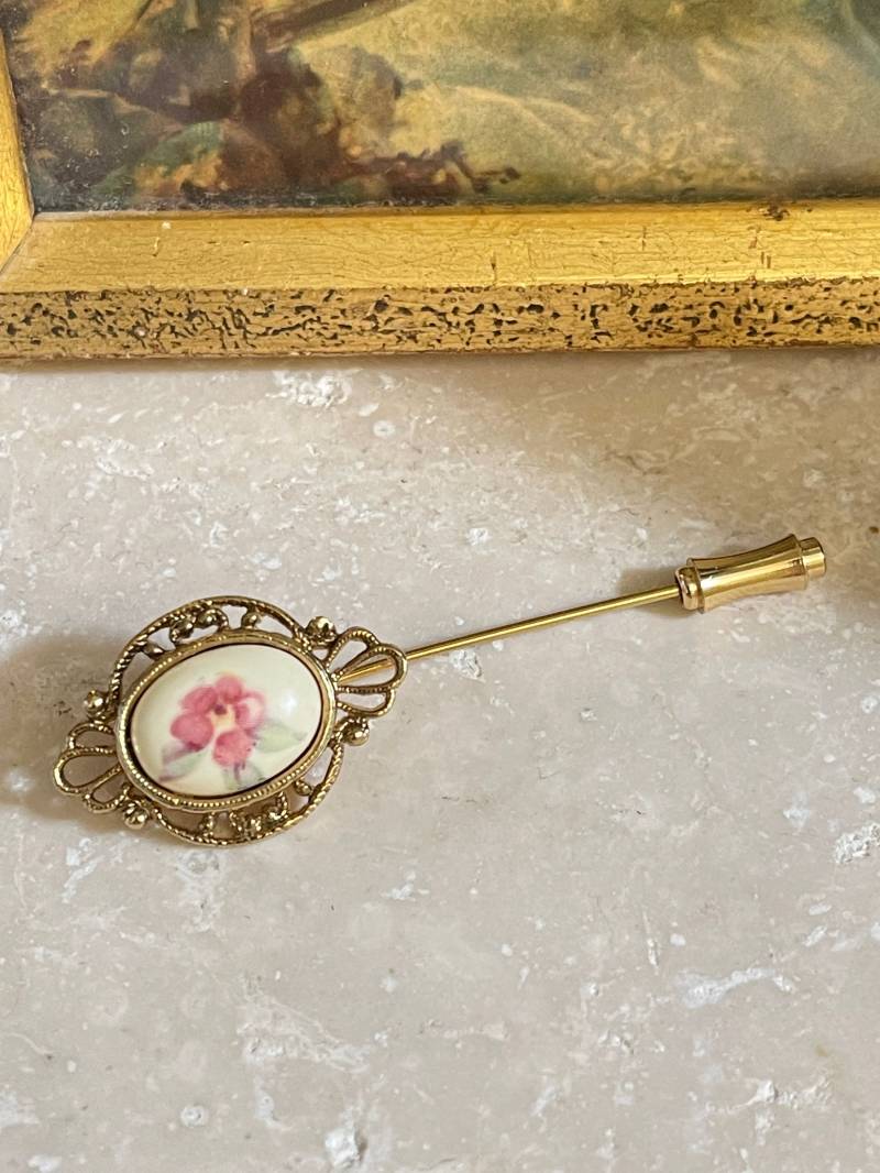 Vintage Anstecknadel Stick Pin Hut von VintageLaRetro