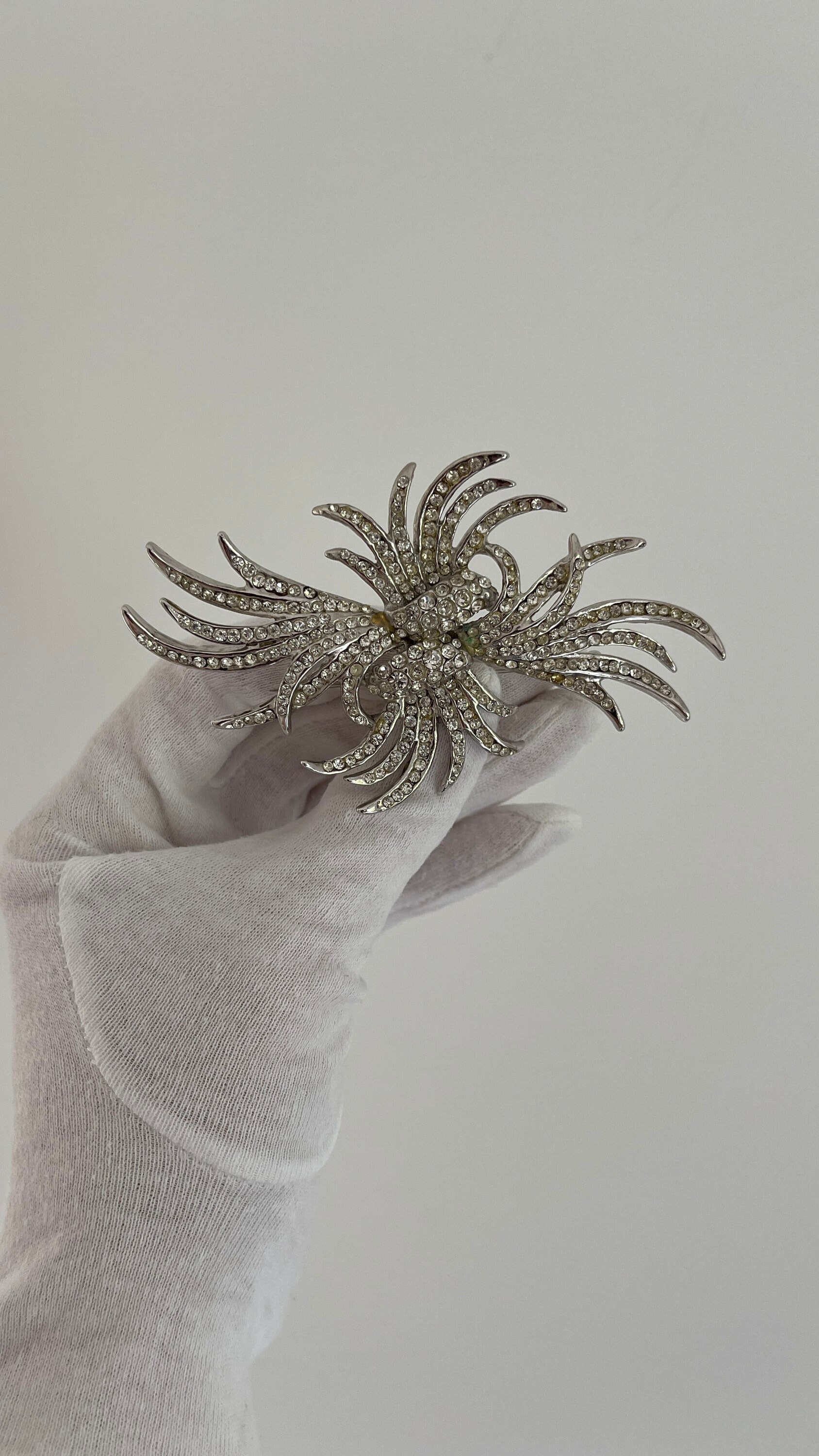 Vintage Brosche 70Er Jahre Bijoux Cascio Mode Schmuck von VintageLaRetro