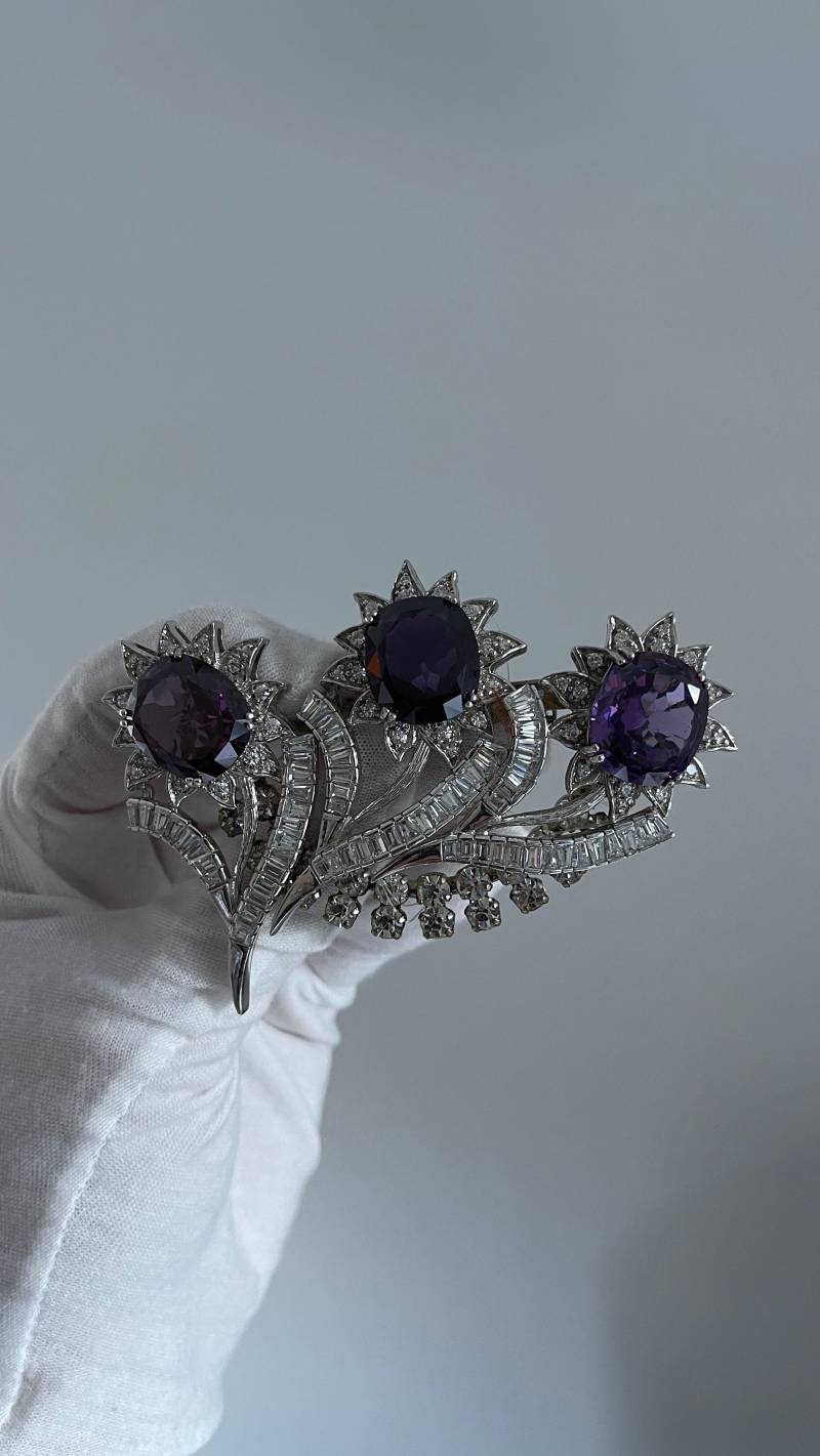 Vintage Brosche Silber von VintageLaRetro