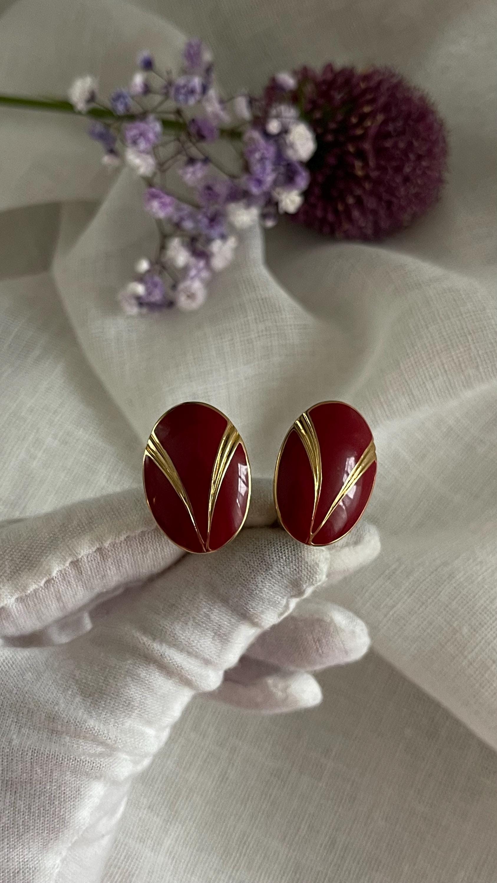 Vintage Elegante Damen Ohrclips von VintageLaRetro