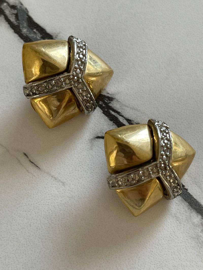 Vintage Schmuck Ohrclips 60Er Jahre von VintageLaRetro