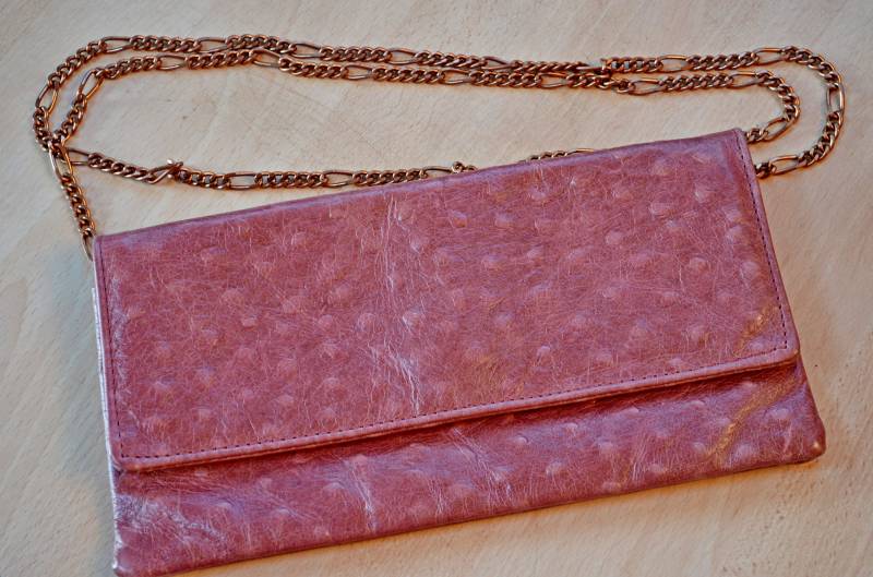 Etui London Handgemachte Coctail Tasche Weiche Seretiern Echte Leder Abend Geldbörse Umschlag Mit Metallband Echtes Patch von VintageMamasFinds