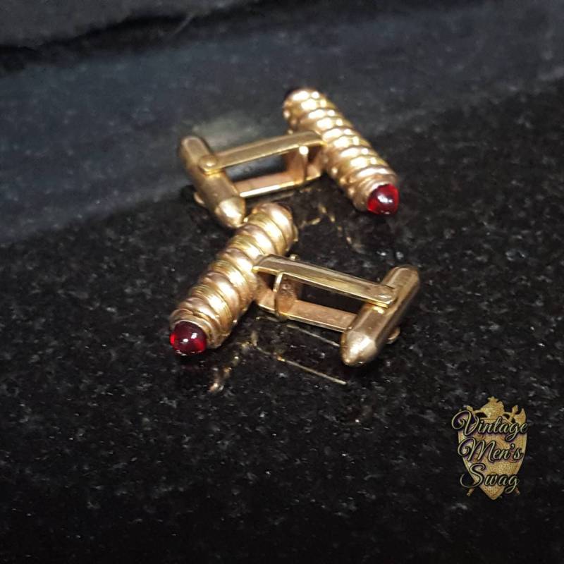 Vintage Manschettenknöpfe Eleganter Raffinesse Von Hickok Angeboten Herren Swag Rp-1 von VintageMenSwag