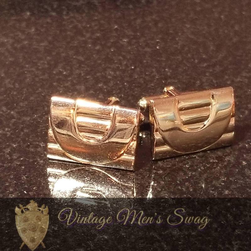 Vintage Manschettenknöpfe Mid-Century Stil Von Alice, Angeboten Herren Swag Abd-6 von VintageMenSwag