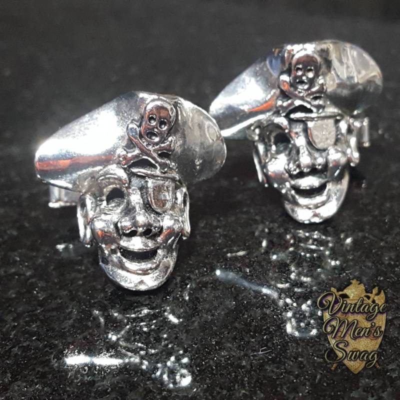Vintage Manschettenknöpfe Piraten Corsair Swank Designer's Collection. Arrghh Kamerad Angeboten Von Vintage Herren Swag Ml-1 von VintageMenSwag