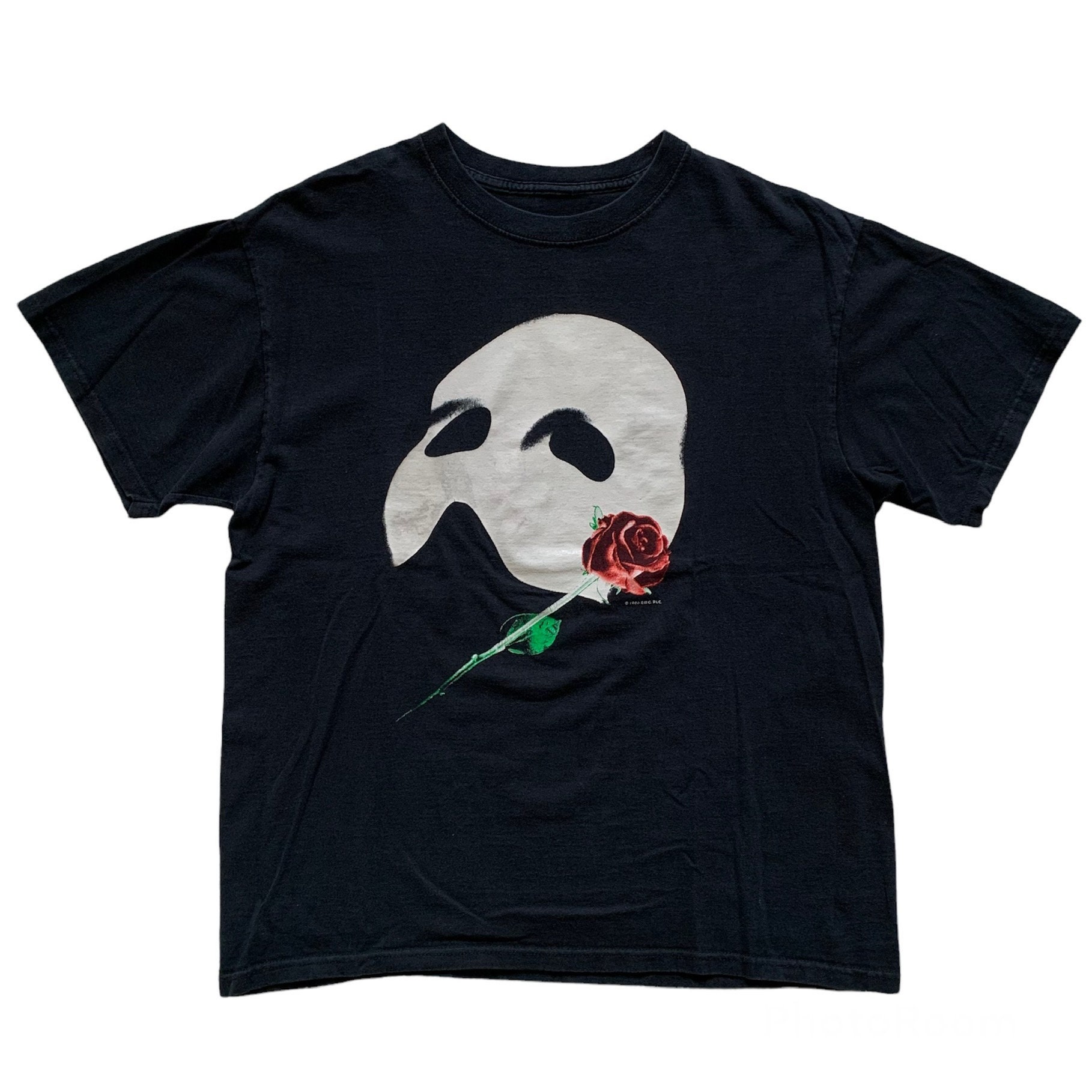 Vintage 1980Er 80Er 1986 Phantom Der Oper Maske Logo Grafik T-Shirt Made in Usa Herren Größe L Groß von VintageMensGoods