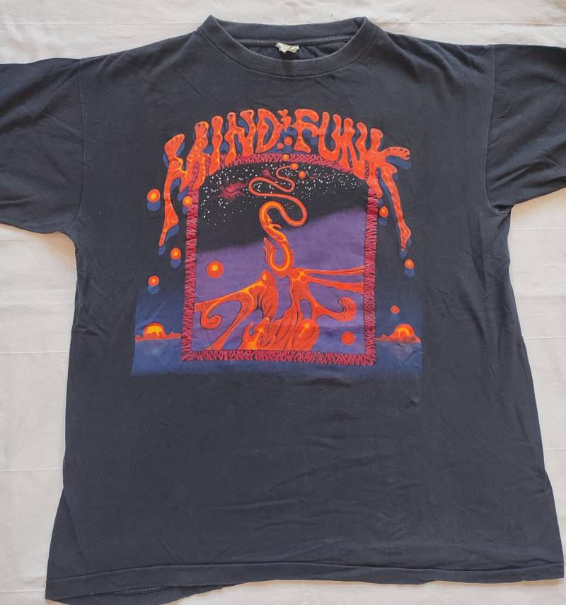 Mindfunk Vintage Crossover Metal Band Tour Shirt 1990S Rhcp Life Of Agony Suicidal Tendencies von VintageMerchHamburg