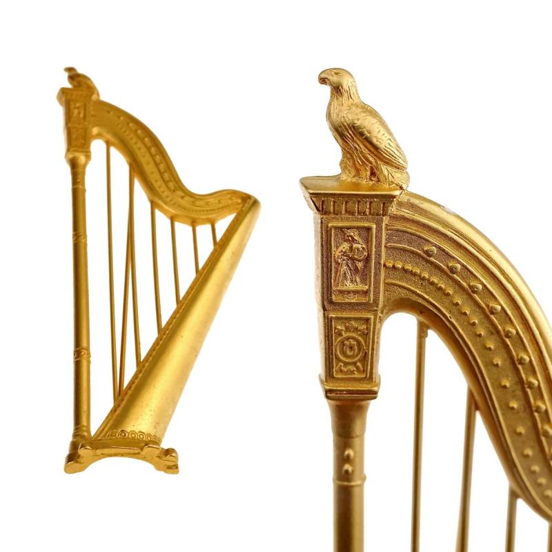 Vintage Karl Lagerfeld Harfe Limited Edition Neuheit Brosche von VintageNMode