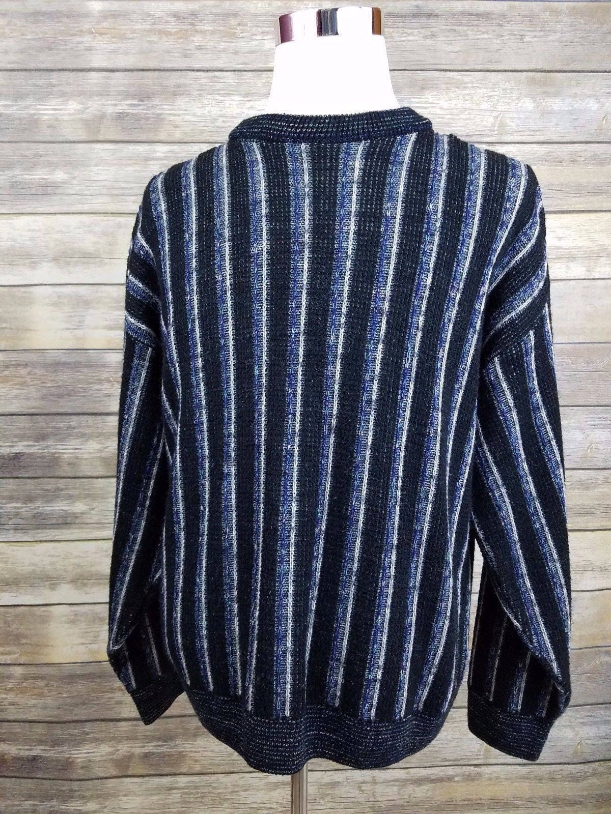 Vintage Vtg 90S Authentic Swp Usa Pullover Streifenpullover | Erwachsene Größe Medium M Cosby Hip Hop Biggie Vintage Vtg 90S Authentic Swp Usa Pullover Streifenpullover | Erwachsene Größe Medium M Cosby Hip Hop Biggie von VintageNThrowbacks
