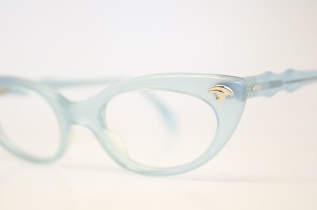 Baby Blaue Katzenaugen Brille Verblassen Vintage Brillengestelle Baby Blaue Katzenaugen Brille Verblassen Vintage Brillengestelle von VintageOpticalShop