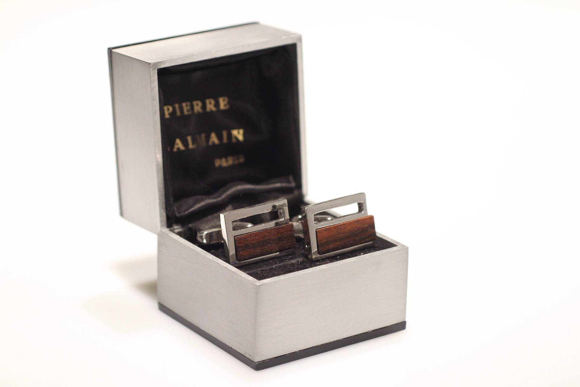 Pierre Balmain Paris Manschettenknöpfe Rhodiniert Vintage Cufflinks 1970S Couturier Designer - Boutons De Manchette Dapper Dandy Style 70S Pierre Balmain Paris Manschettenknöpfe Rhodiniert Vintage Cufflinks 1970S Couturier Designer - Boutons De Manchette Dapper Dandy Style 70S von VintageOrganaut