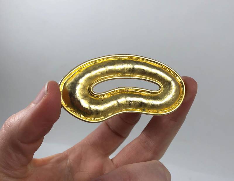 Vintage Gold Ton Modernist Edouard Rambaud Paris Brosche von VintagePrairieGems