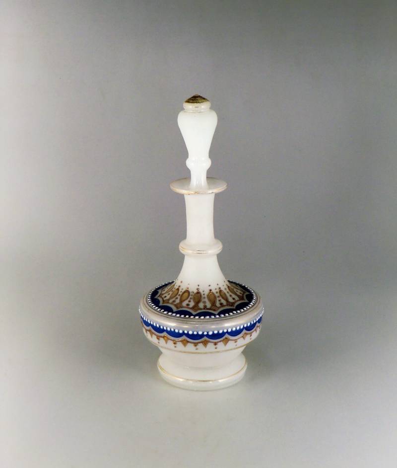 Boho Czech Biedermeier Viktorianisch Glas Parfum Flacon von VintageRetroEu