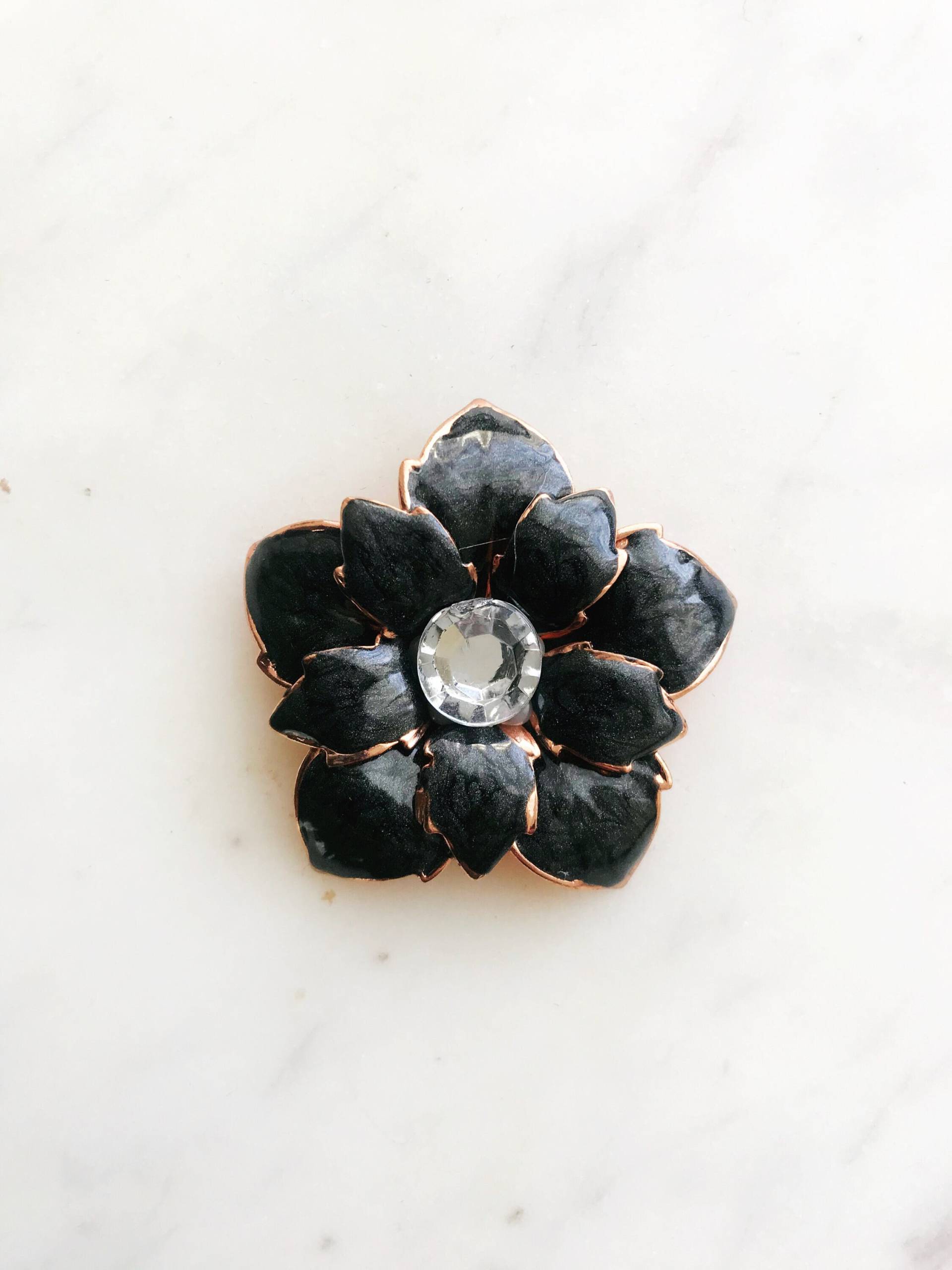 Vintage Emaille Brosche Vintage Emaille Brosche von VintageRetroHandmade
