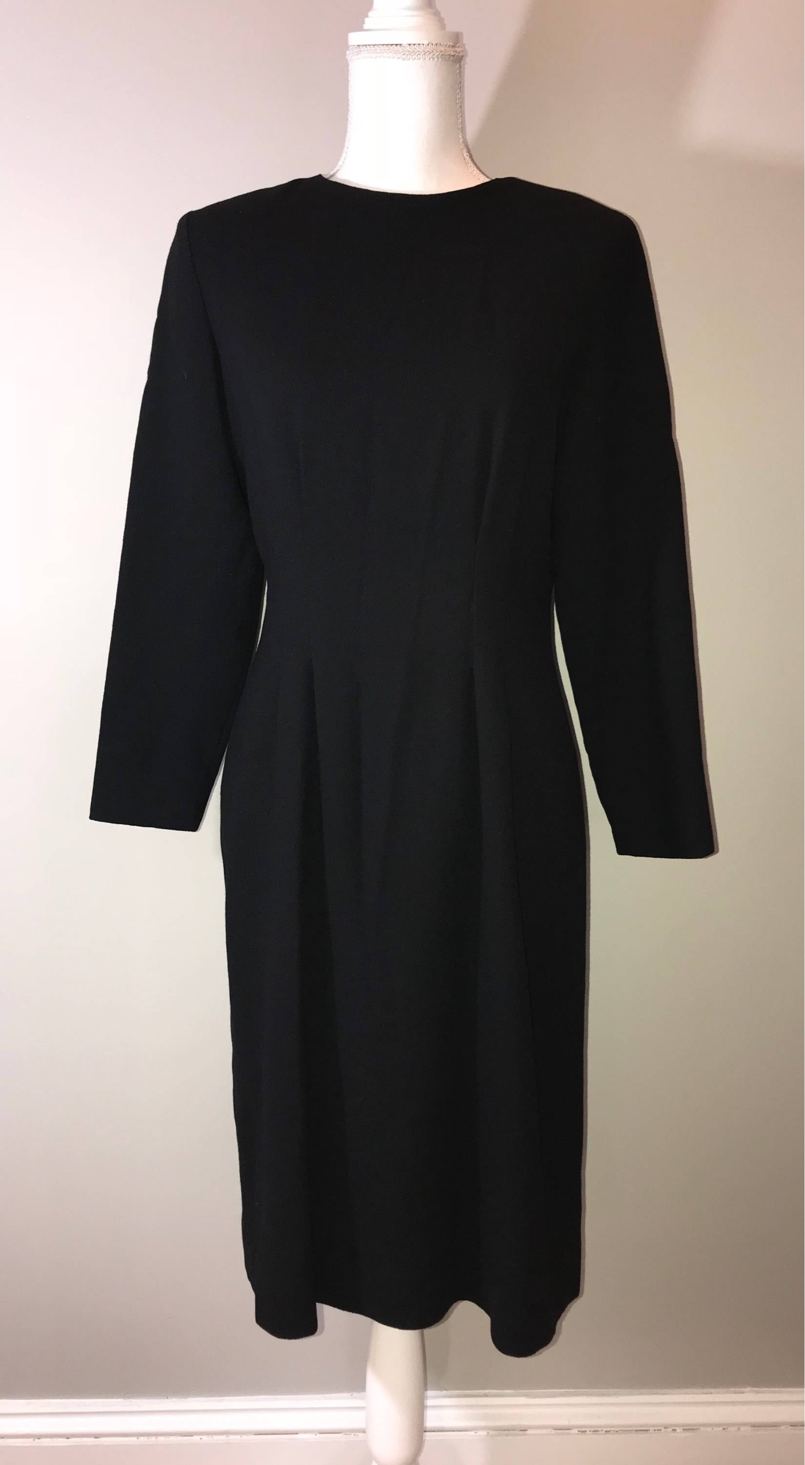 Vtg 50's Little Black Dress/Wahrscheinlich Größe 10 | Siehe Maße Kein Tags von VintageRiverCity