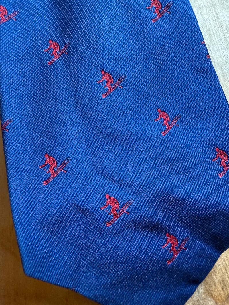 Vtg 80Er Jahre Skifahrer Krawatte/Von Eljo's Richmond von VintageRiverCity