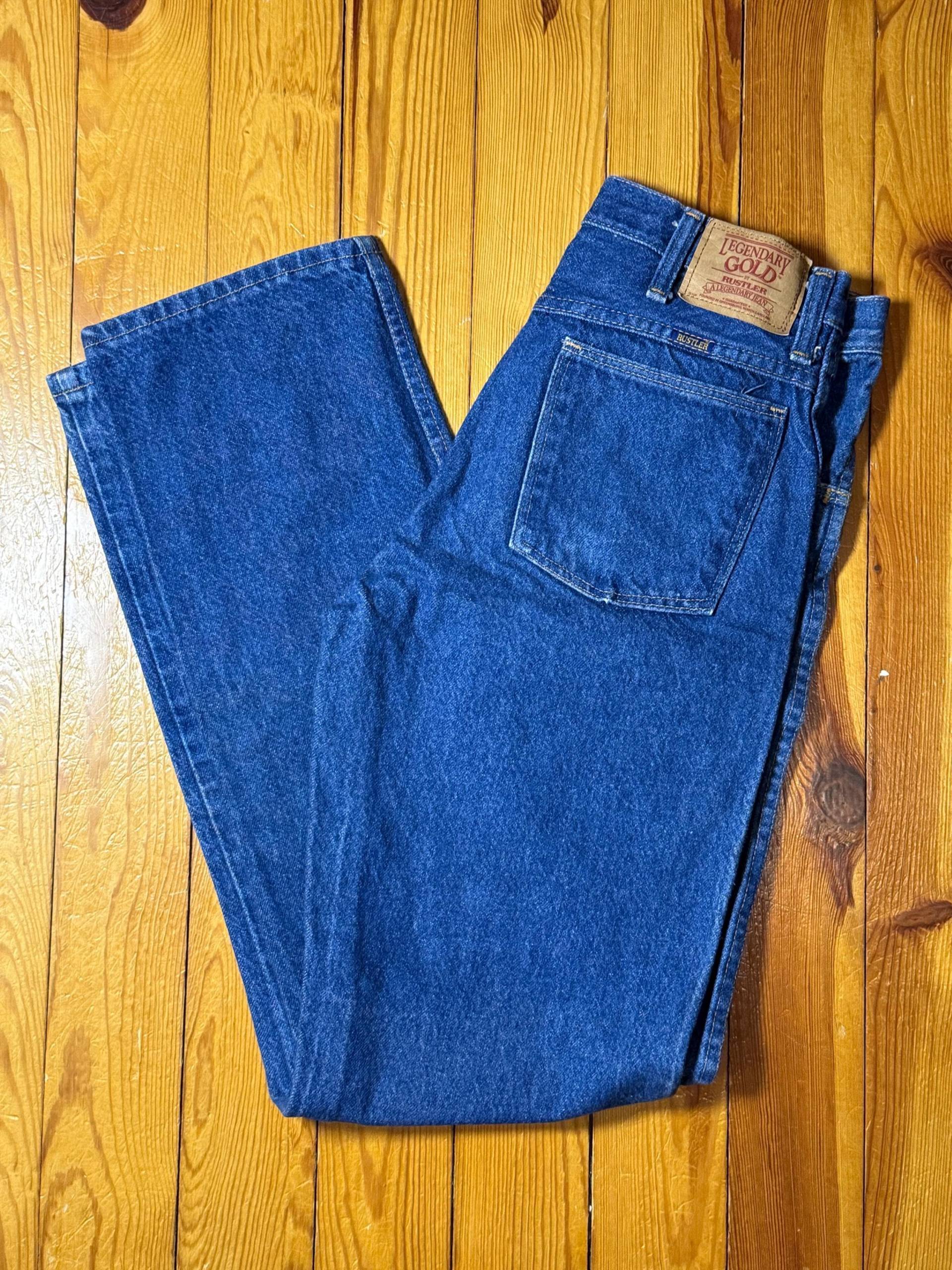 Vtg 90S Legendary Gold Straight Leg Jeans/Größe 30 X 34 Von Rustler von VintageRiverCity