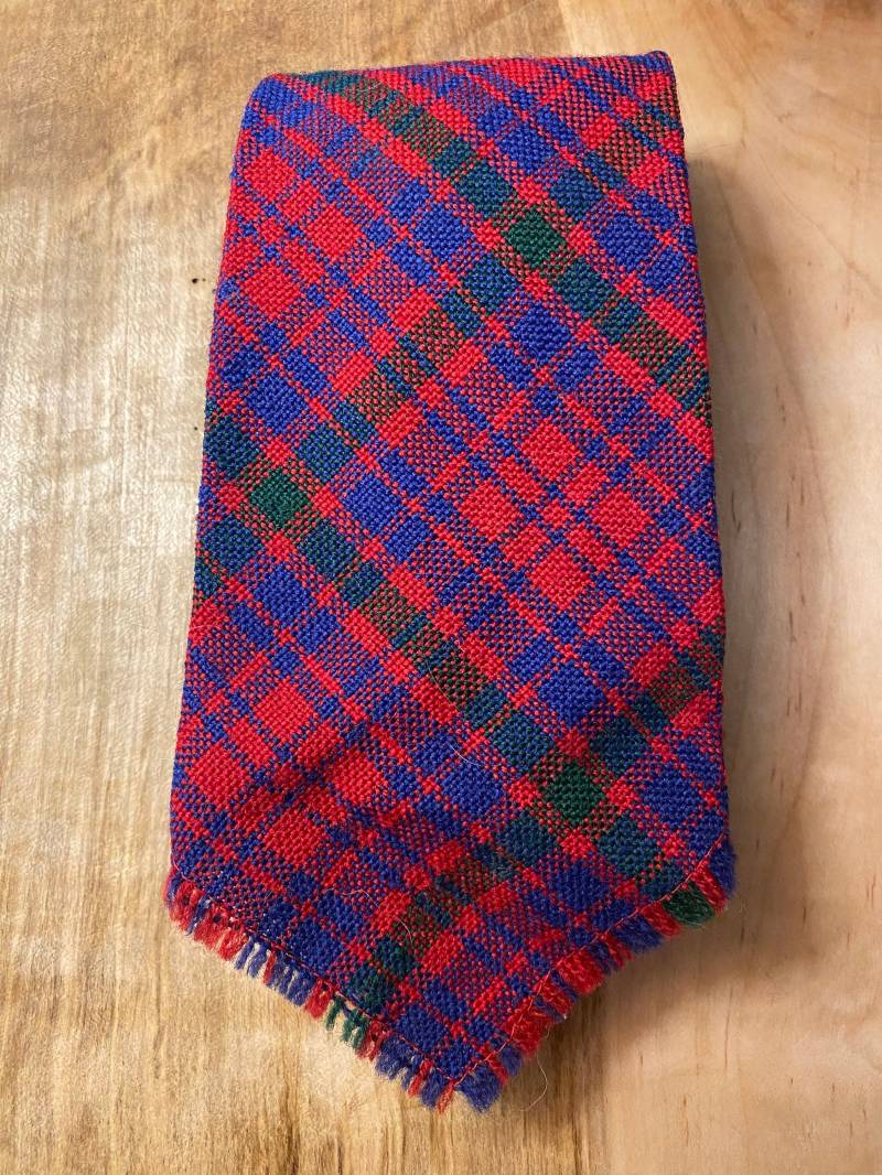 "Vtg "Robertson" Tartan Schurwolle Krawatte/Von Cape Cod Weavers." von VintageRiverCity