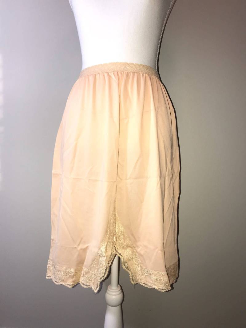 Vtg50's Apricot Knielanger Unterrock/Größe S/ Von Olga von VintageRiverCity