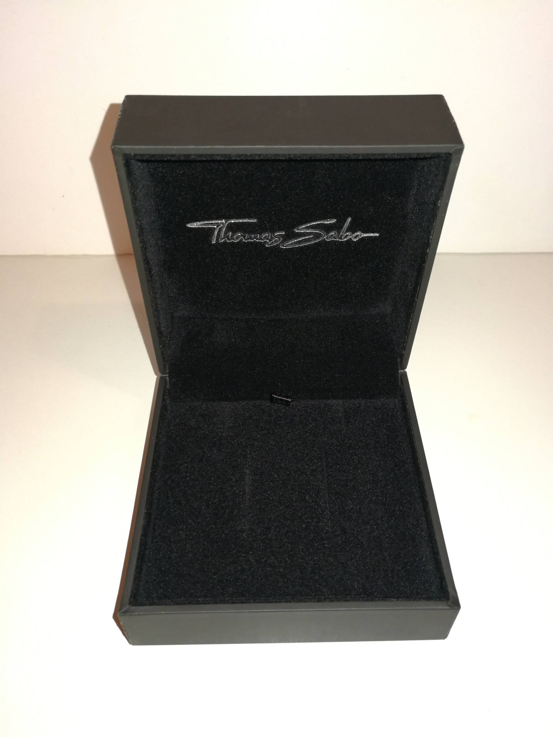 Box/Trauringbox Oder Ohrringe - Thomas Sabo Schwarz | 9 X 9 5 cm von VintageShopAntik