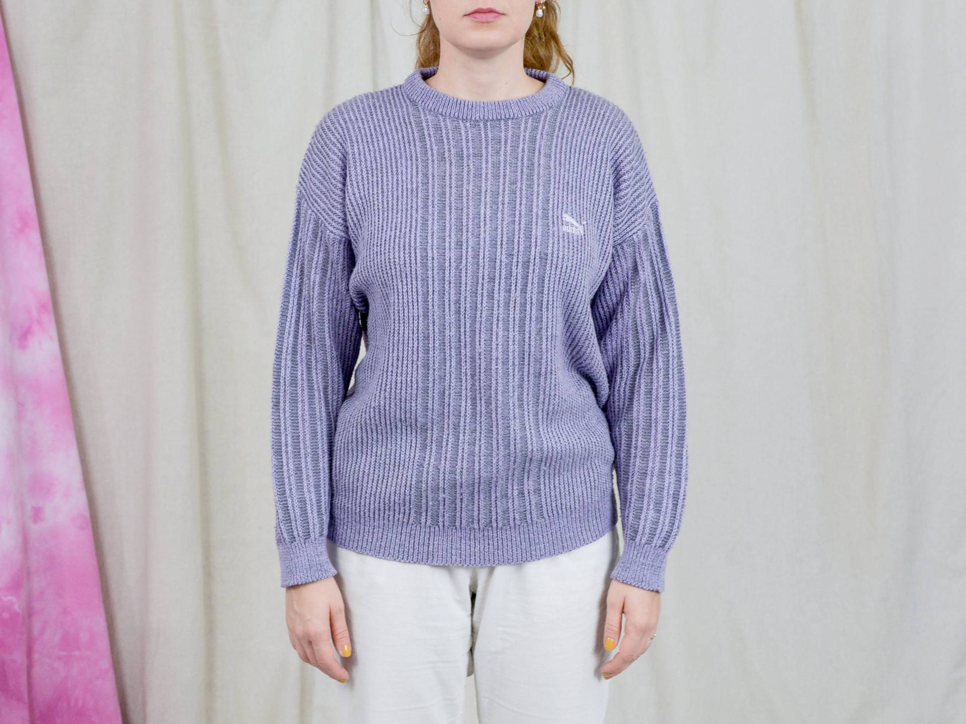 Puma Pullover Lila Violett Vintage Eine Größe M-xxl von VintageShopGertrude