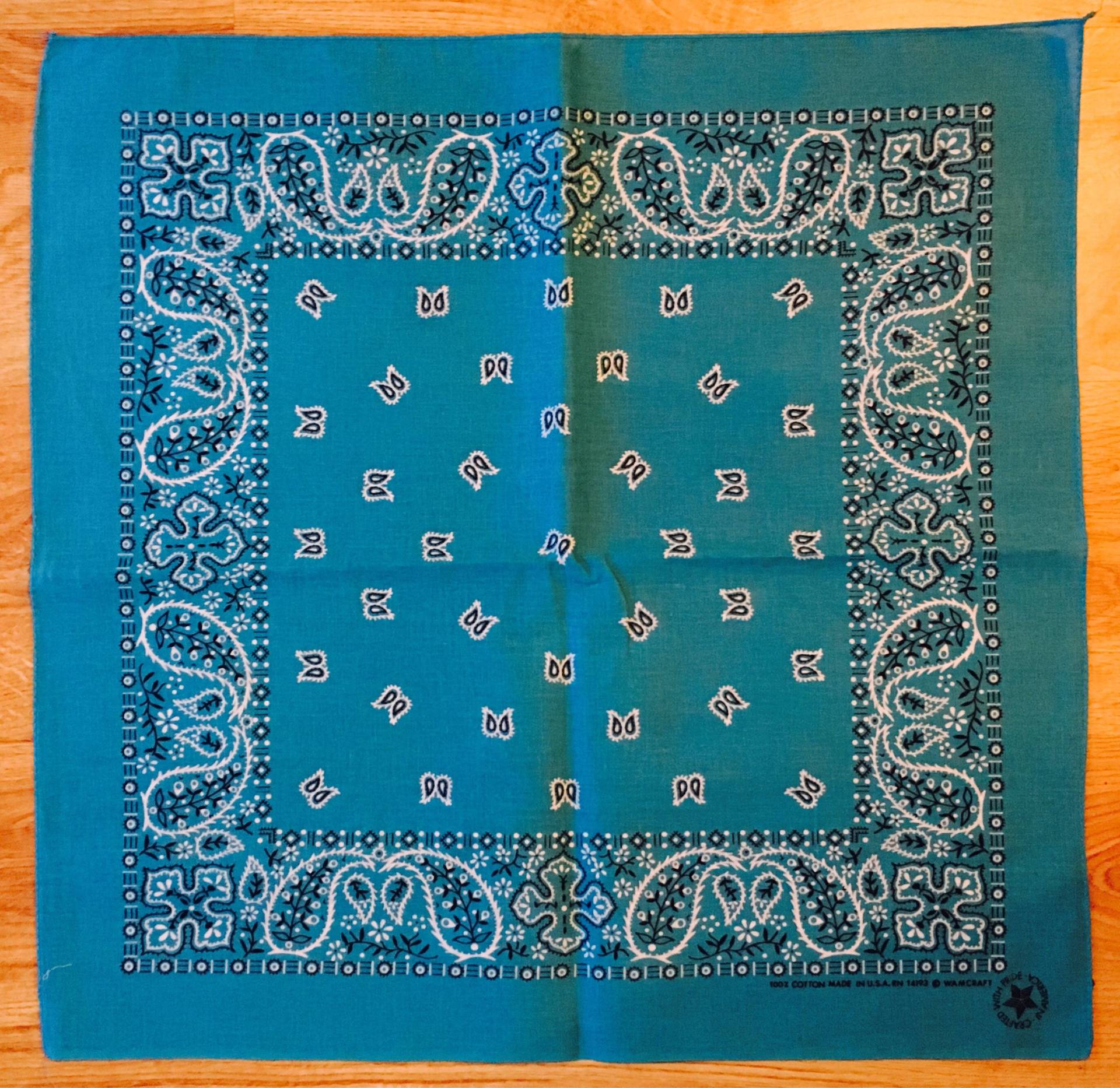 Vintage Himmelblaue, Schwarz Und Weiße Hundehalstücher Vintage Himmelblaue, Schwarz Und Weiße Hundehalstücher von VintageSilo