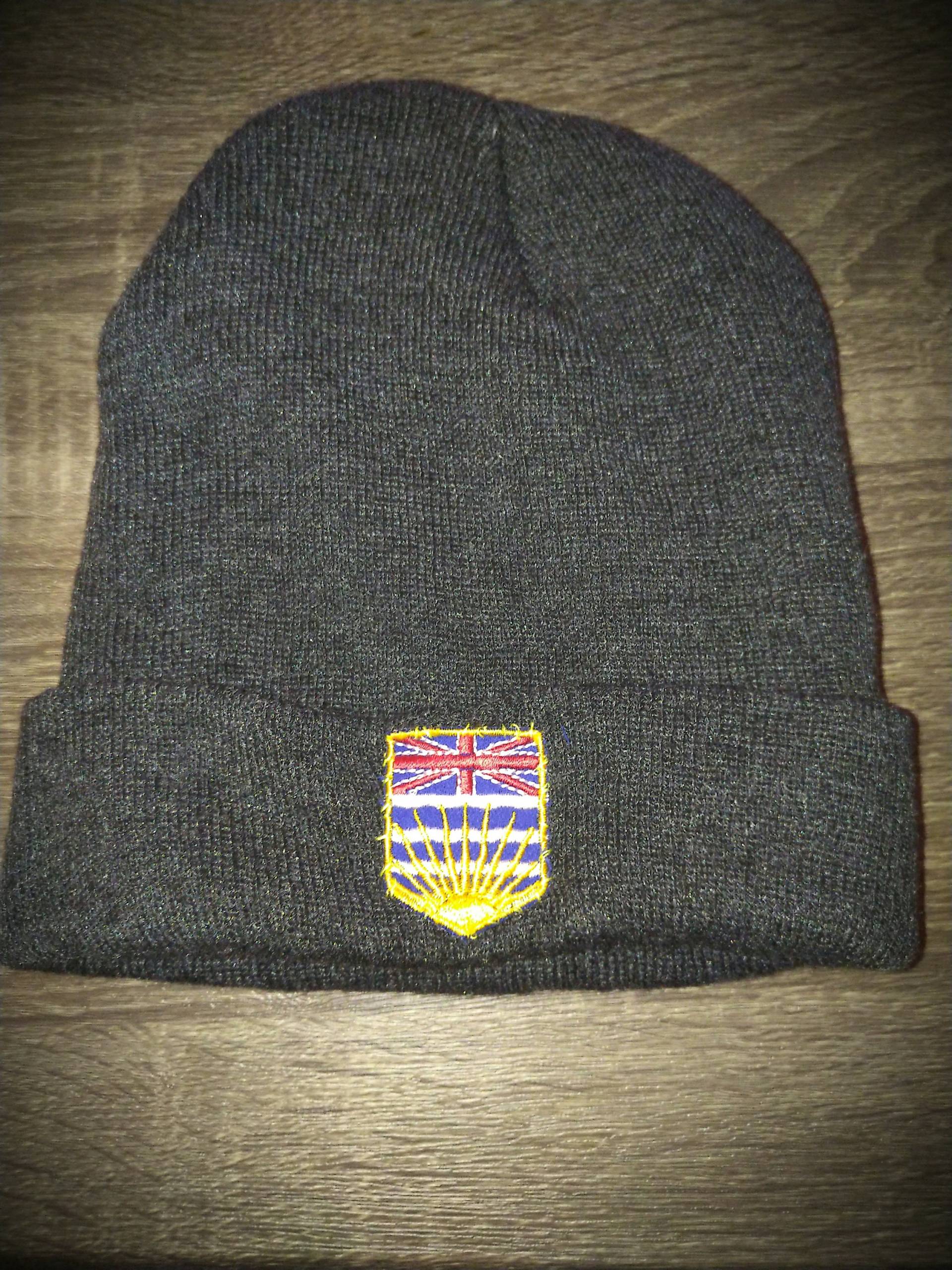 Vintage Gefüttert British Columbia Aufnäher Toque von VintageSportThreads