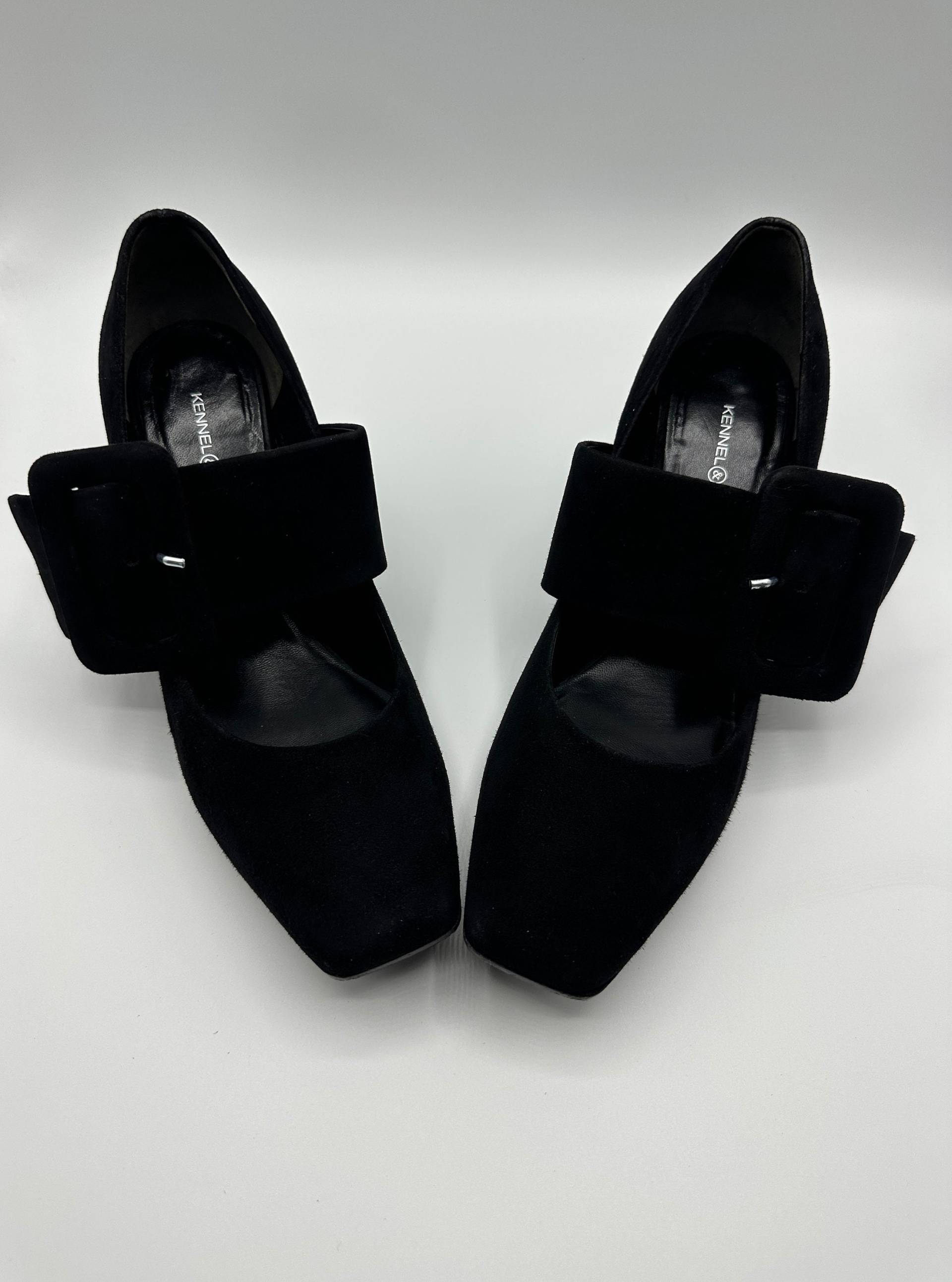 Leder Mary Janes Mit Breiter Schnalle Damen Schuhe Halbschuhe Absatz Designer Kennel Schmenger Leder Mary Janes Mit Breiter Schnalle Damen Schuhe Halbschuhe Absatz Designer Kennel Schmenger von VintageStarsParis