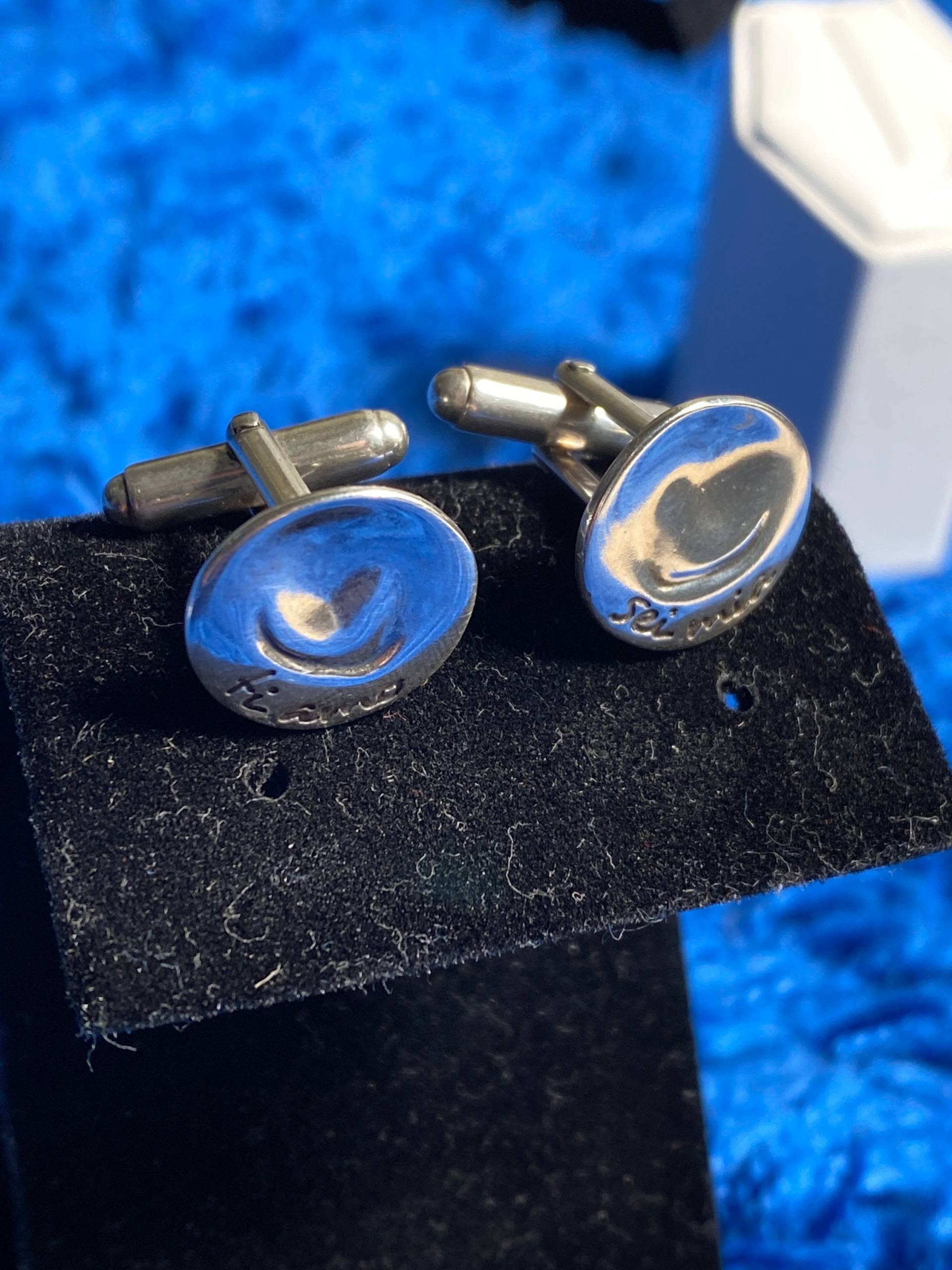 Vintage Sterling Silber Laurel Elliott Ti Amo Sei Mia Herren Manschettenknöpfe Damen Vintage Sterling Silber Laurel Elliott Ti Amo Sei Mia Herren Manschettenknöpfe Damen von VintageSterlingFinds