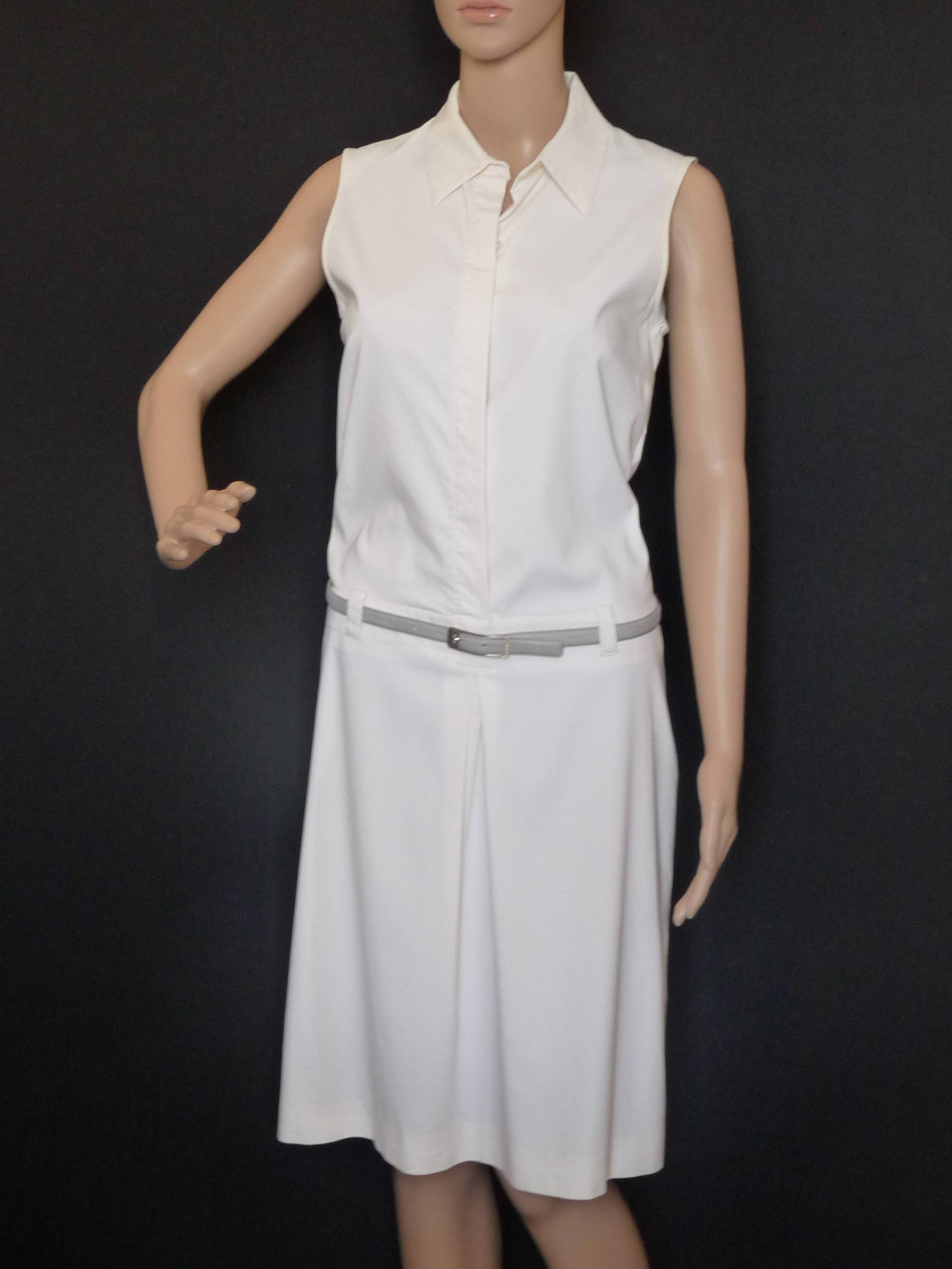 Cacharel - Cremefarbenes Kleid Und Goutille-Gürtel Vintage 80Er Größe 36Fr Cacharel - Cremefarbenes Kleid Und Goutille-Gürtel Vintage 80Er Größe 36Fr von VintageStorie