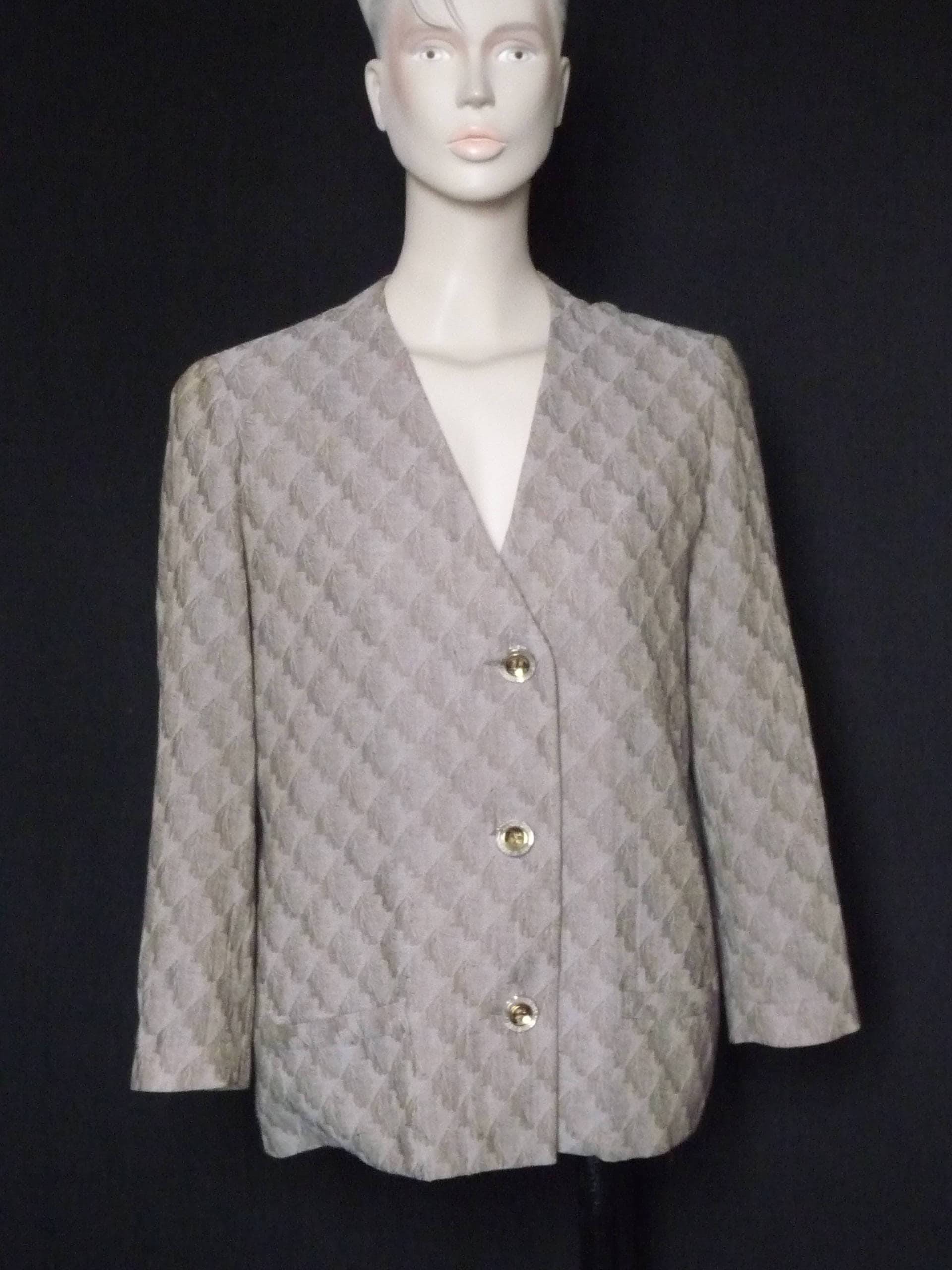 Jean-Louis Scherrer - Damenjacke, Leicht Vintage 80Er Größe 42Fr Jean-Louis Scherrer - Damenjacke, Leicht Vintage 80Er Größe 42Fr von VintageStorie