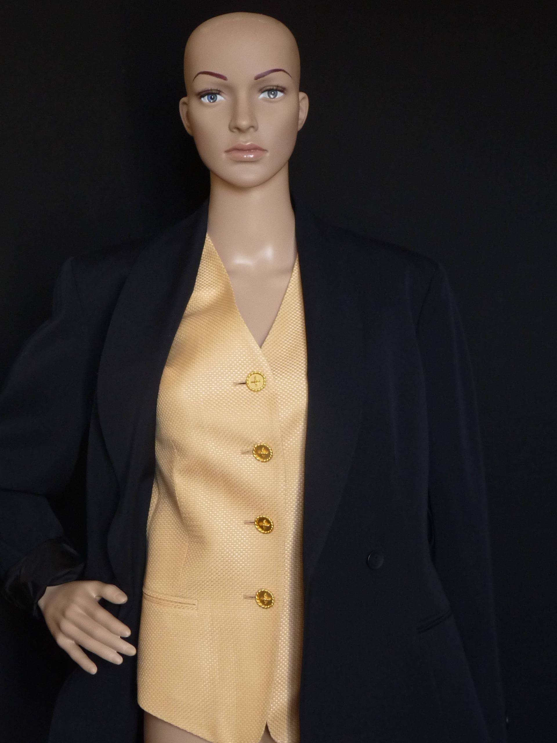 Louis Feraud - Damen-Maßweste Vintage 80Er Größe 38Fr Louis Feraud - Damen-Maßweste Vintage 80Er Größe 38Fr von VintageStorie