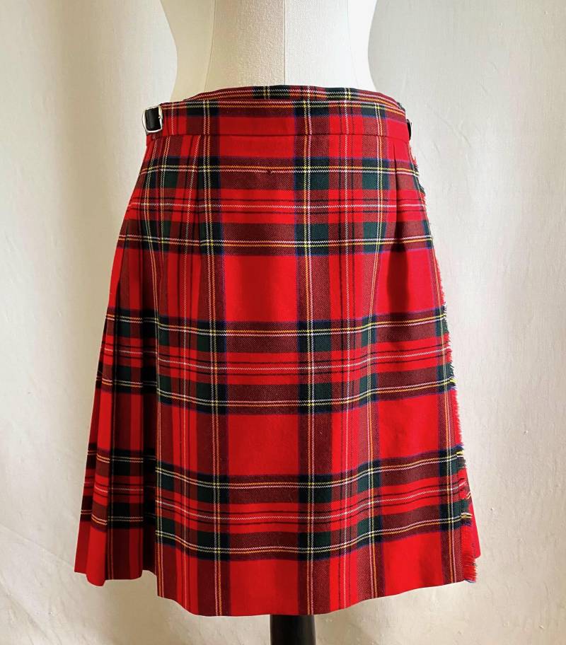Original Vintage O'neil Of Dublin Skirt - Checked Size 40 | Uk 14 100% Wool Made in Ireland Classic Very Good Condition Original Vintage O'neil Of Dublin Skirt - Checked Size 40 | Uk 14 100% Wool Made in Ireland Classic Very Good Condition von VintageStyleShopDE