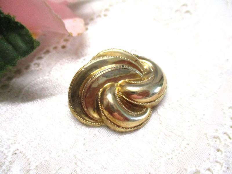 Antike Schaumgold Brosche + 935Er Silber Rückseite 3, 1 cm X 2, 3cm Goldbrosche Silberbrosche Biedermeier von VintageTausendSchoen