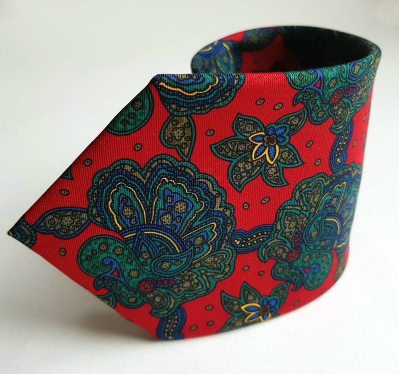 Vintage Krawatte - Abercrombi & Fitsch Aus Reiner Seide Blumenkrawatte Vintage Krawatte - Abercrombi & Fitsch Aus Reiner Seide Blumenkrawatte von VintageTiesShop