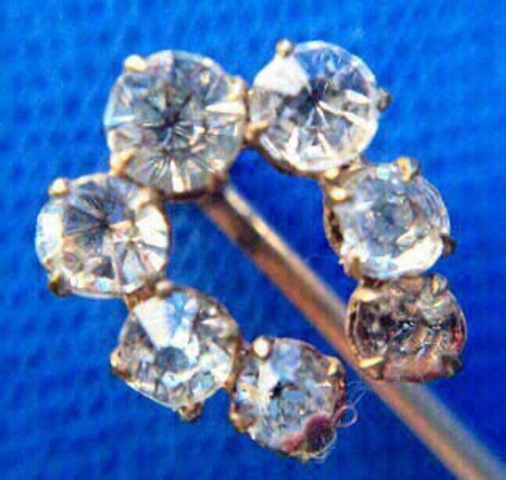 1930Er Jahre Strass Hufeisen Halskette Anstecknadel von VintageTimeAfterTime