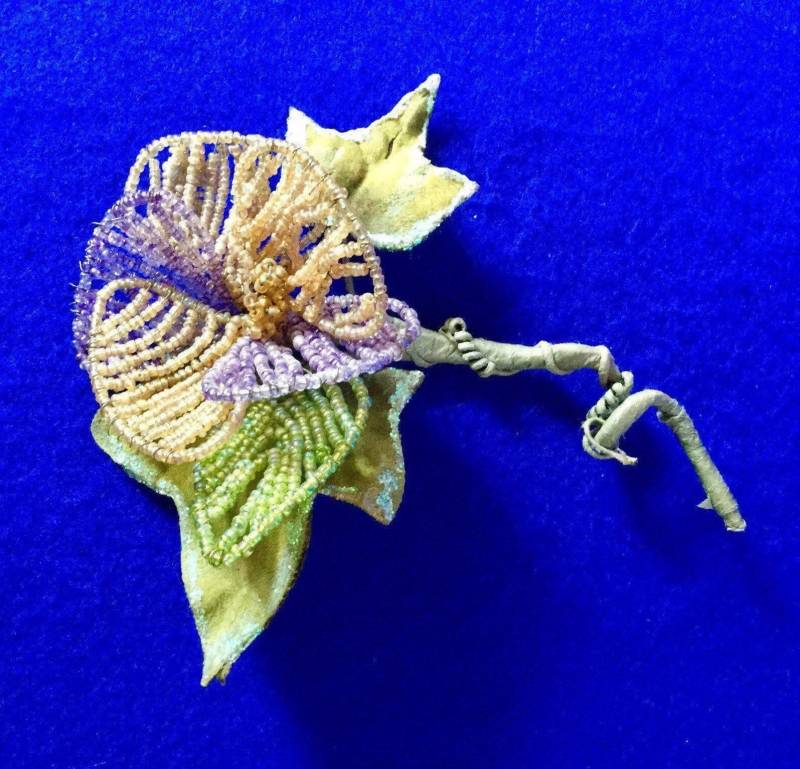 "Hübsche 1930Er Jahre Perlen Ansteckblume "Bead Posie"." von VintageTimeAfterTime