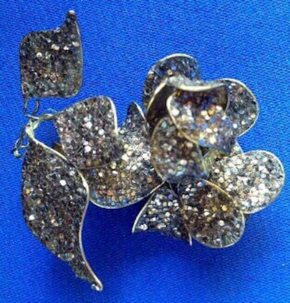 Vintage 1930Er Jahre Draht & Zelluloid Rosen Brosche von VintageTimeAfterTime