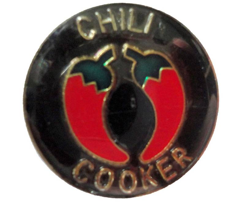 Chili Pepper Cooker Vintage Anstecknadel Aus Emaille Chili Pepper Cooker Vintage Anstecknadel Aus Emaille von VintageTrafficUSA
