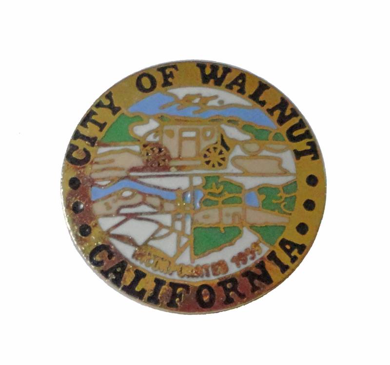 City Of Walnut Ca Vintage Emaille Pin Anstecknadel California Pinback City Of Walnut Ca Vintage Emaille Pin Anstecknadel California Pinback von VintageTrafficUSA