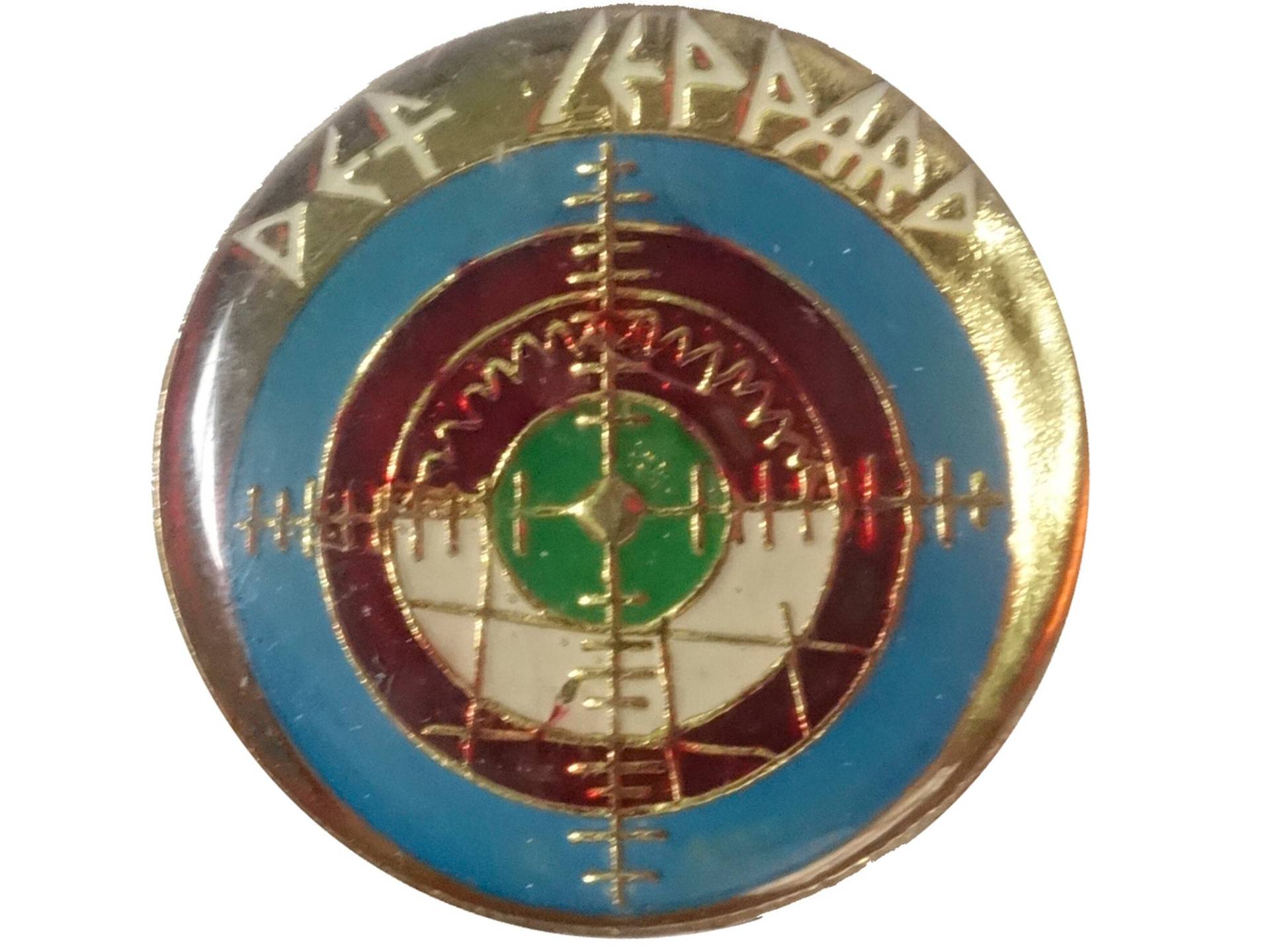Vintage Def Leppard Pyromania Emaille Pin Anstecker Vintage Def Leppard Pyromania Emaille Pin Anstecker von VintageTrafficUSA