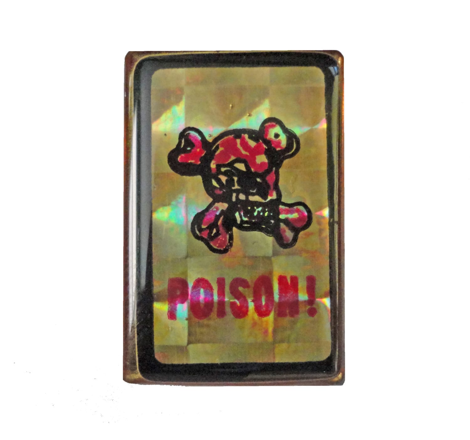 Gift Control Skull & Crossbones Vintage Emaille Pin Anstecknadel Geschenk Pinback Gift Control Skull & Crossbones Vintage Emaille Pin Anstecknadel Geschenk Pinback von VintageTrafficUSA